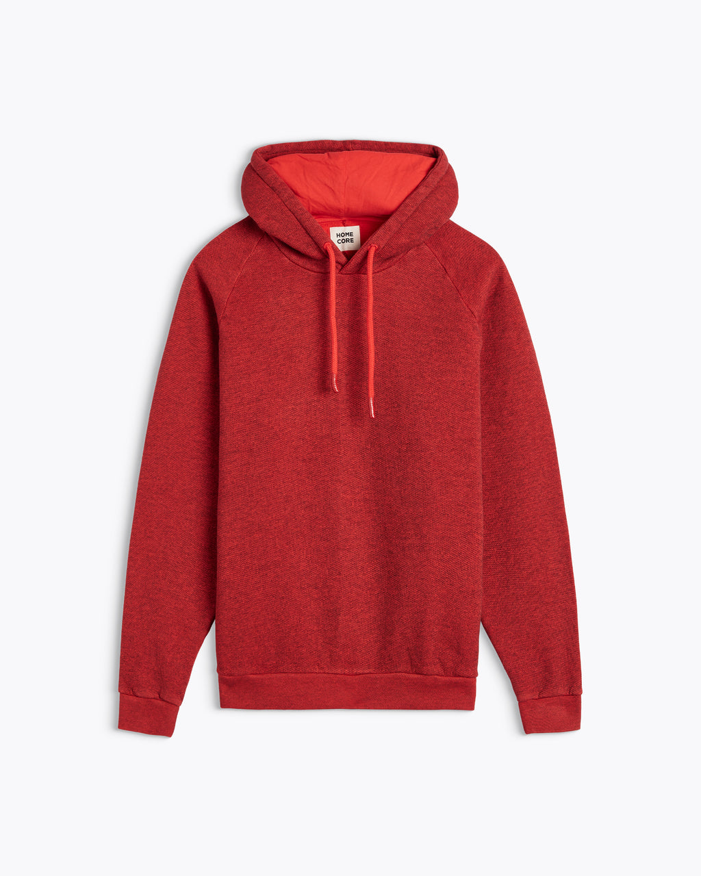 HOODIE TERRY RED HEAT