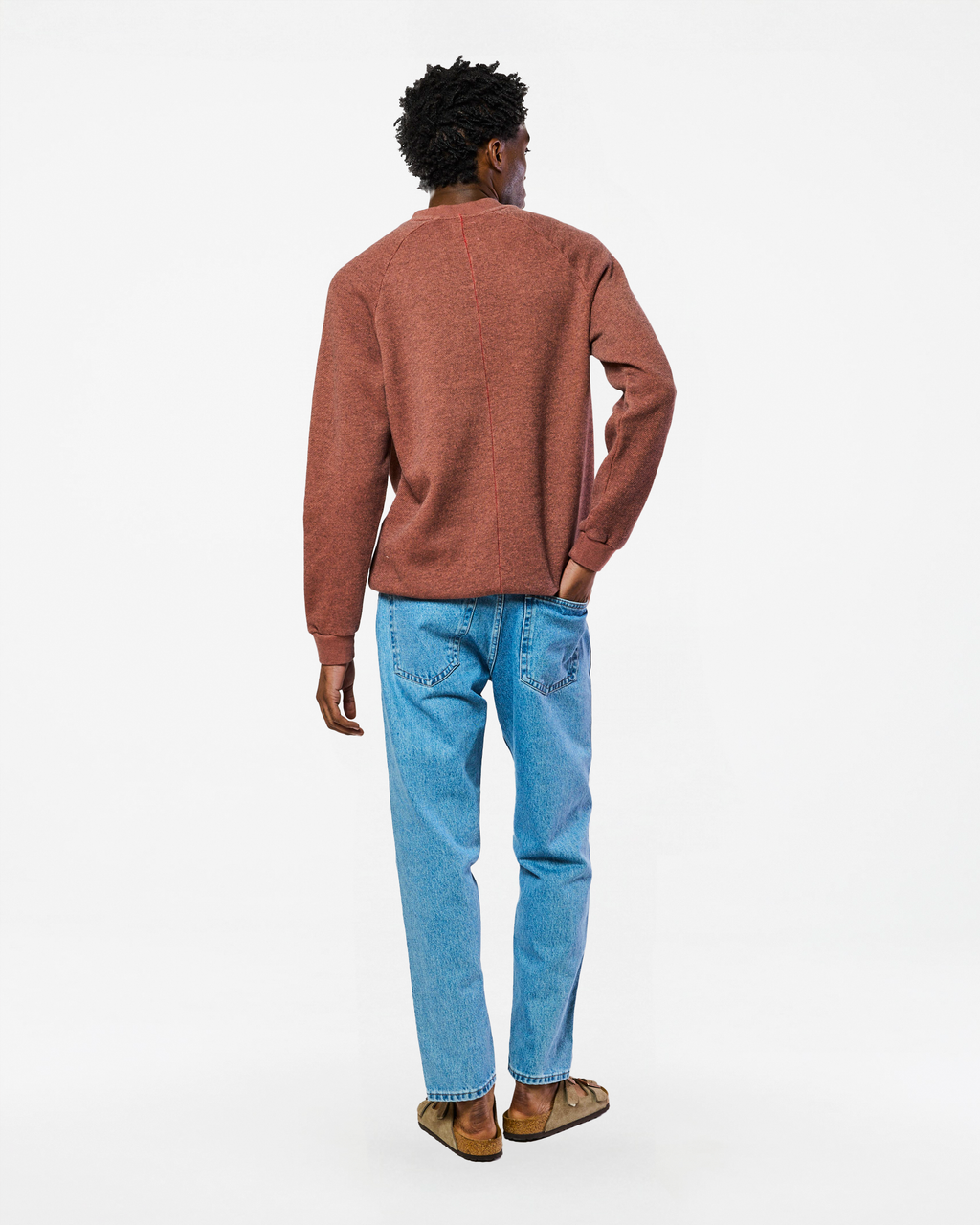 TERRY CEDAR WOOD SWEATSHIRT