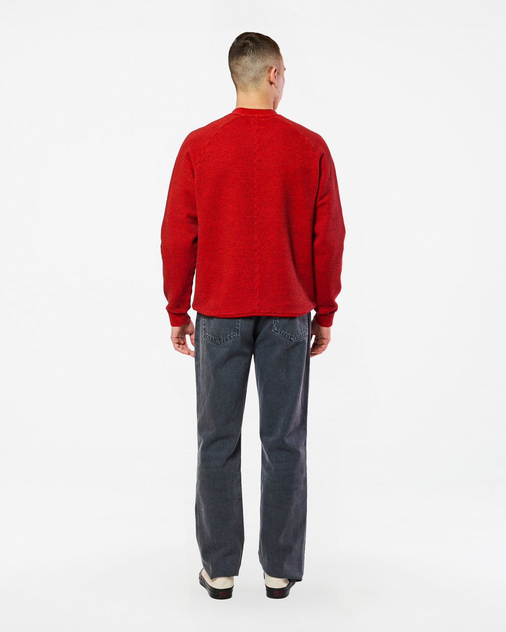 SWEATSHIRT TERRY RED HEAT