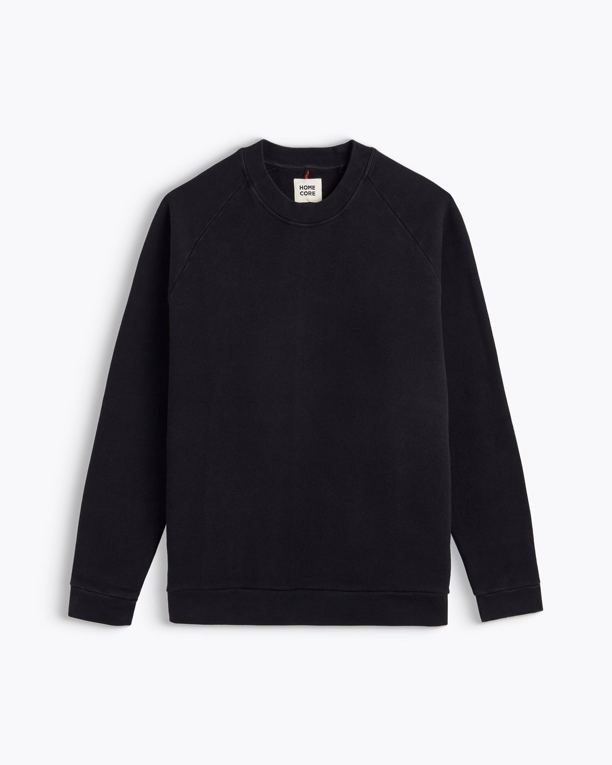 TERRY BLACK SWEATSHIRT