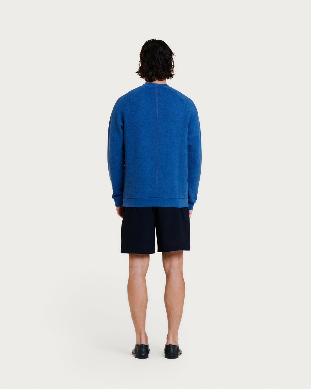 TERRY COBALT BLUE SWEATSHIRT