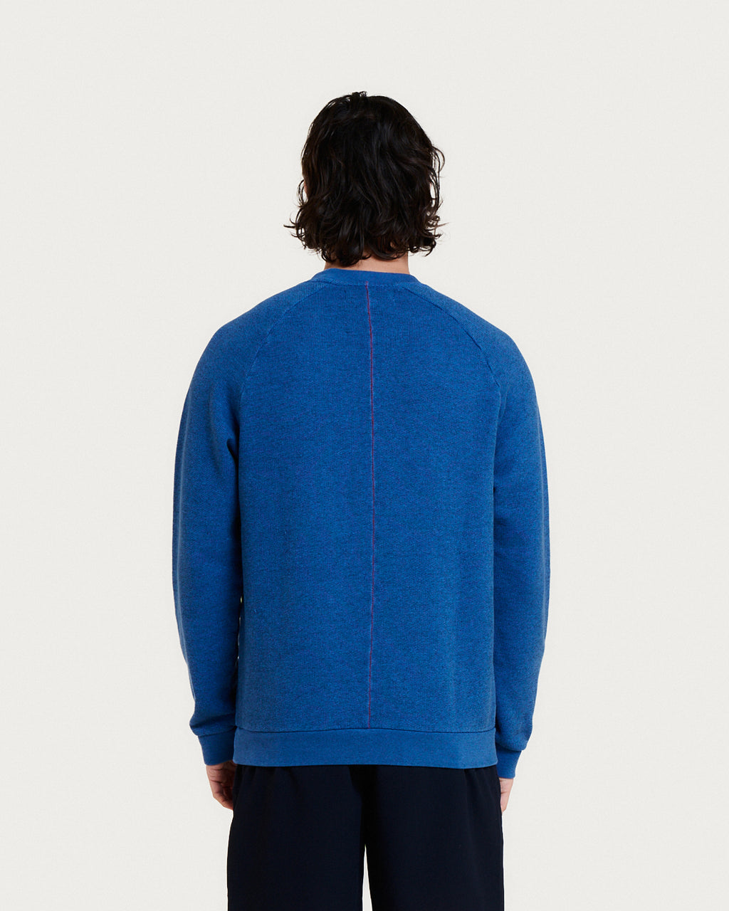TERRY COBALT BLUE SWEATSHIRT