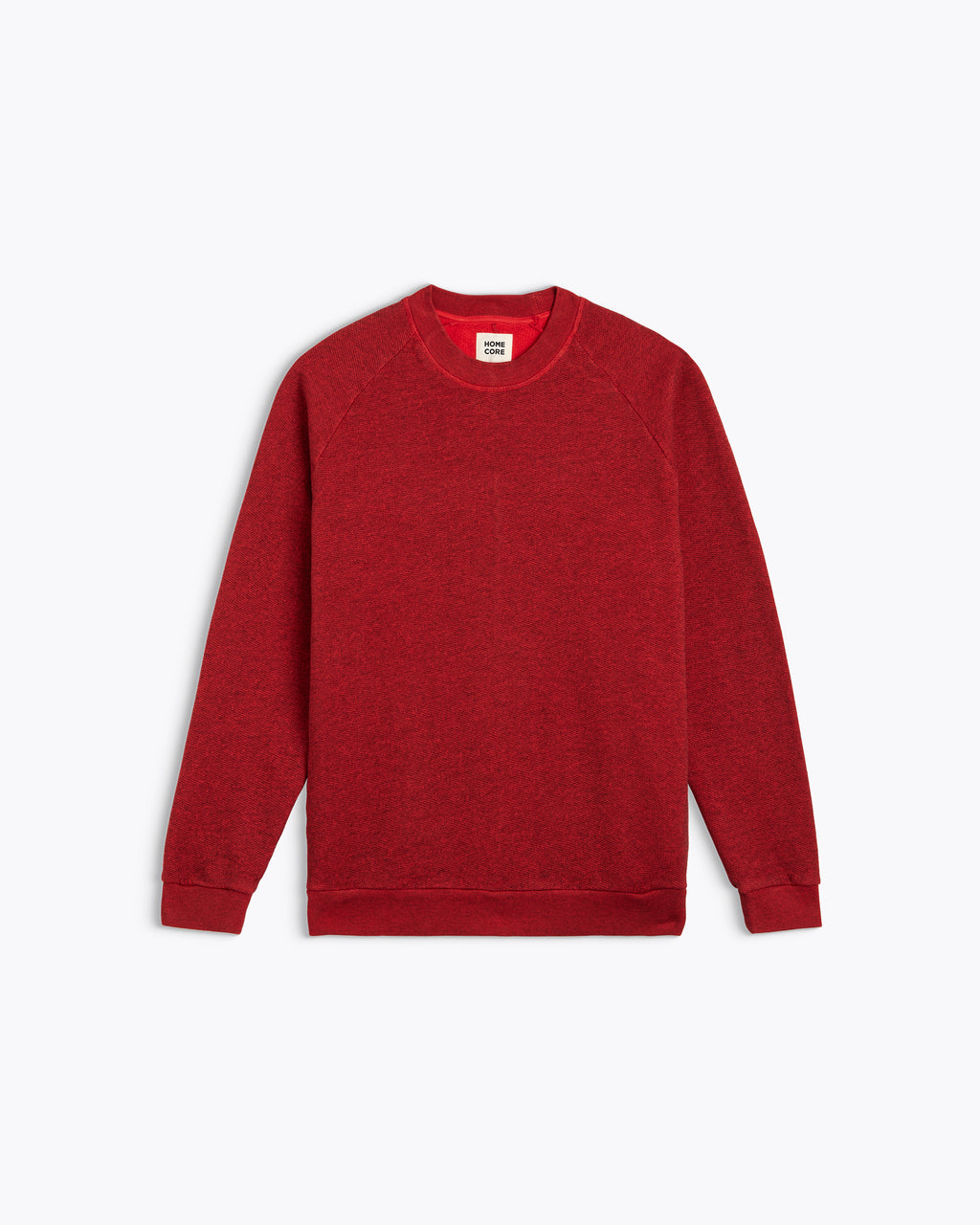 SWEATSHIRT TERRY RED HEAT