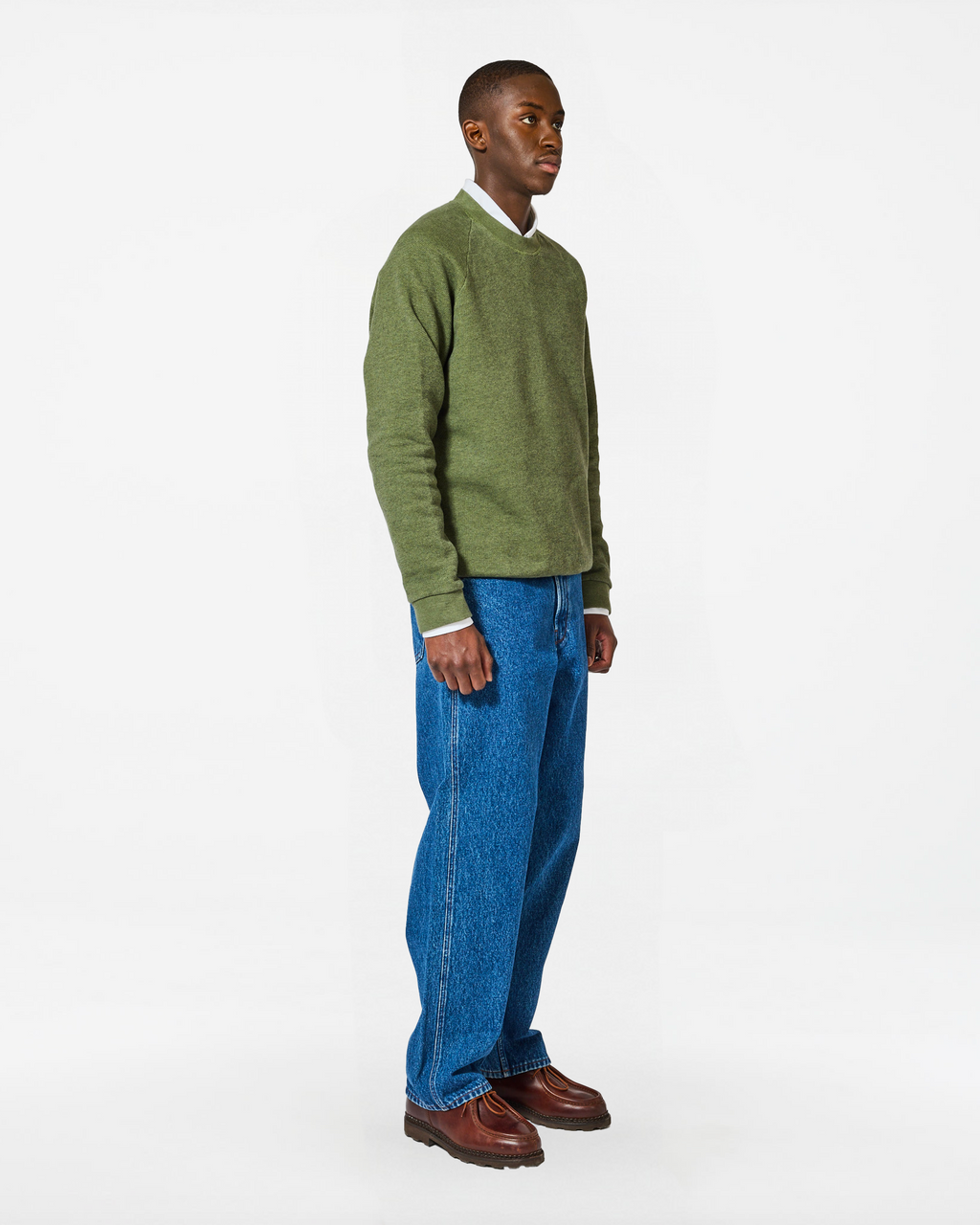 TERRY ROSEMARY GREEN SWEATSHIRT