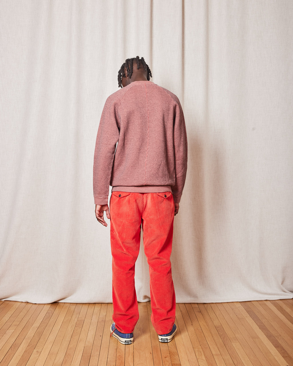 SWEATSHIRT TERRY SWEATSHIRT PINK STONE