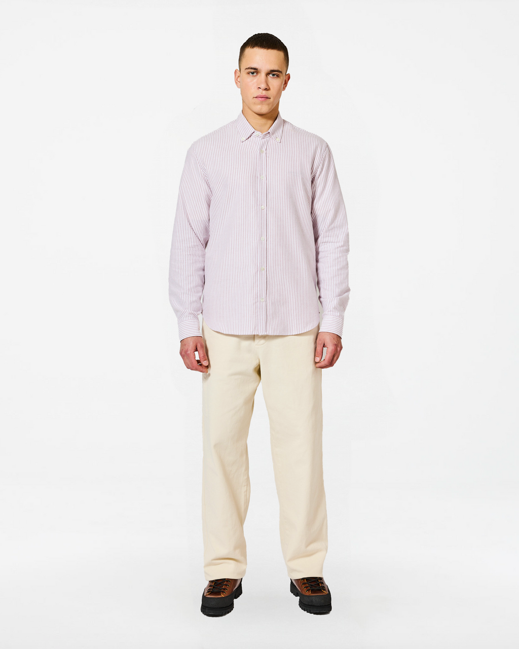 TOKYO CARD RED STRIPES SHIRT