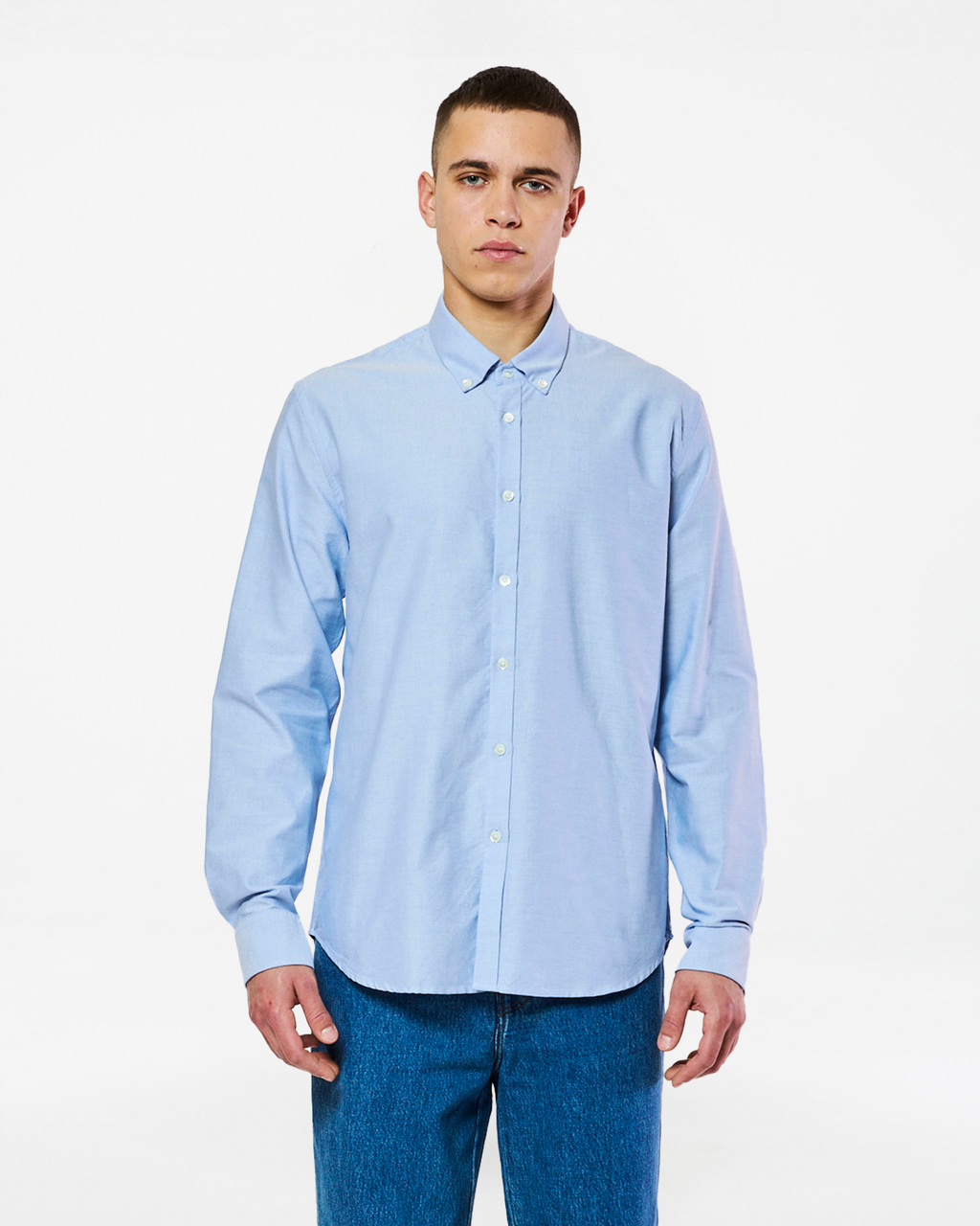 TOKYO OXFORD SHIRT SKY BLUE