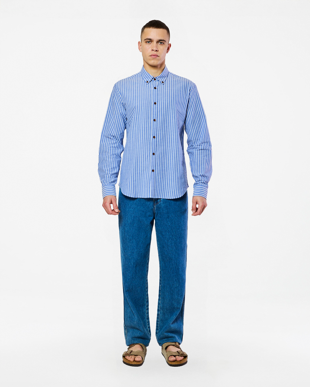 CHEMISE TOKYO MAR BLUE-WHITE