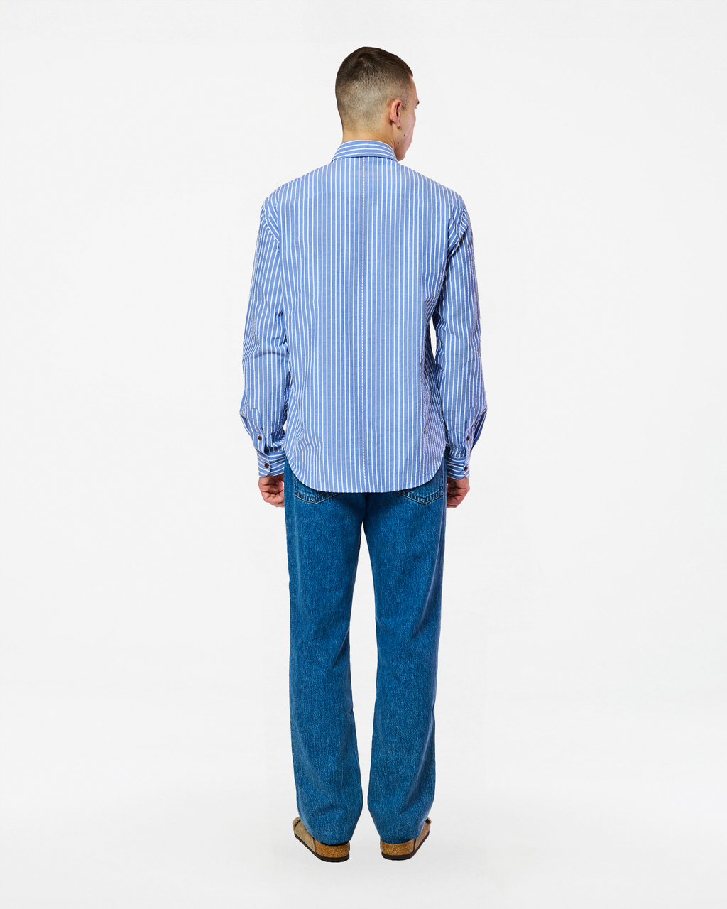 CHEMISE TOKYO MAR BLUE-WHITE
