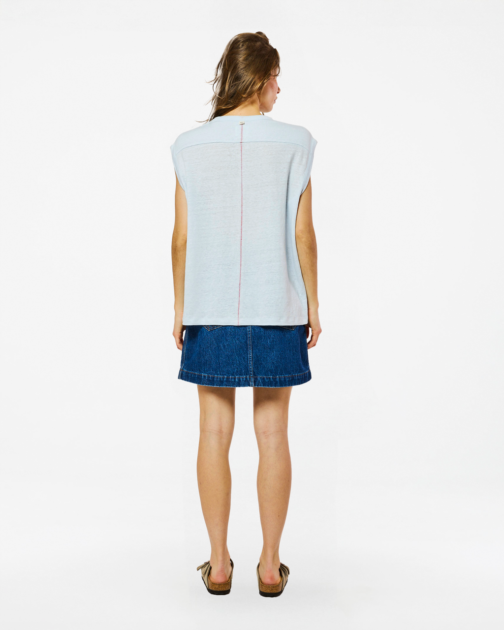 TOM LINEN PASTEL BLUE