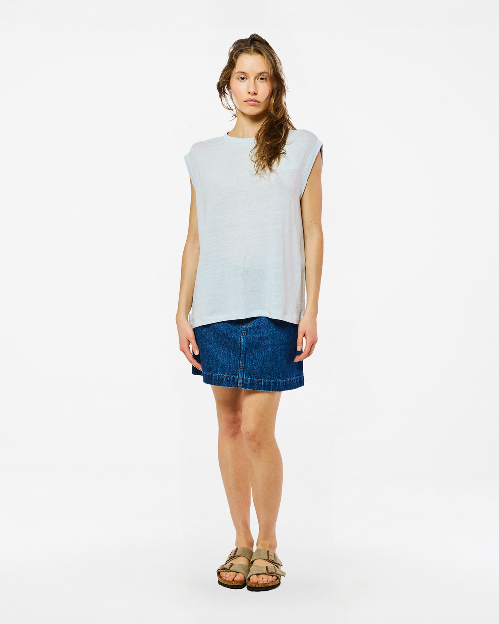 TOM LINEN PASTEL BLUE