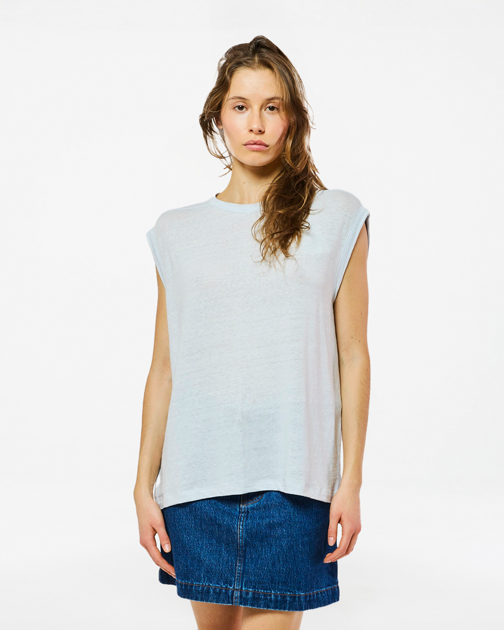 TOM LINEN PASTEL BLUE