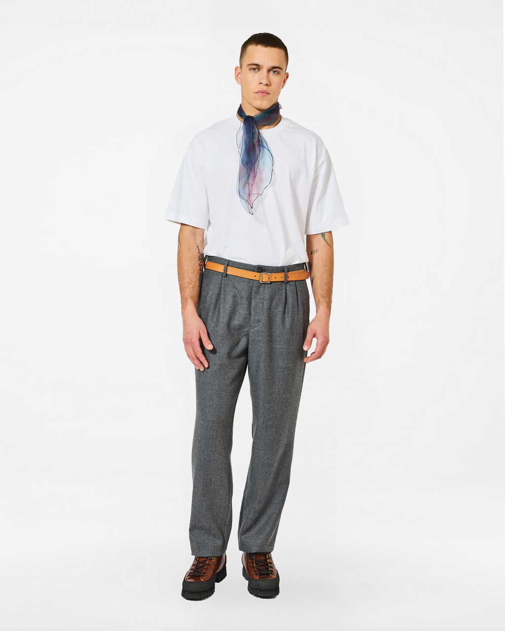 TOSHO MARZ GREY PANTS