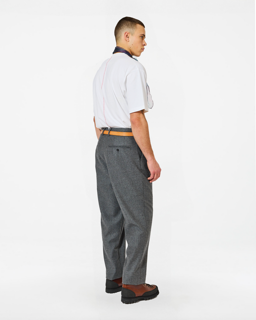 TOSHO MARZ GREY PANTS