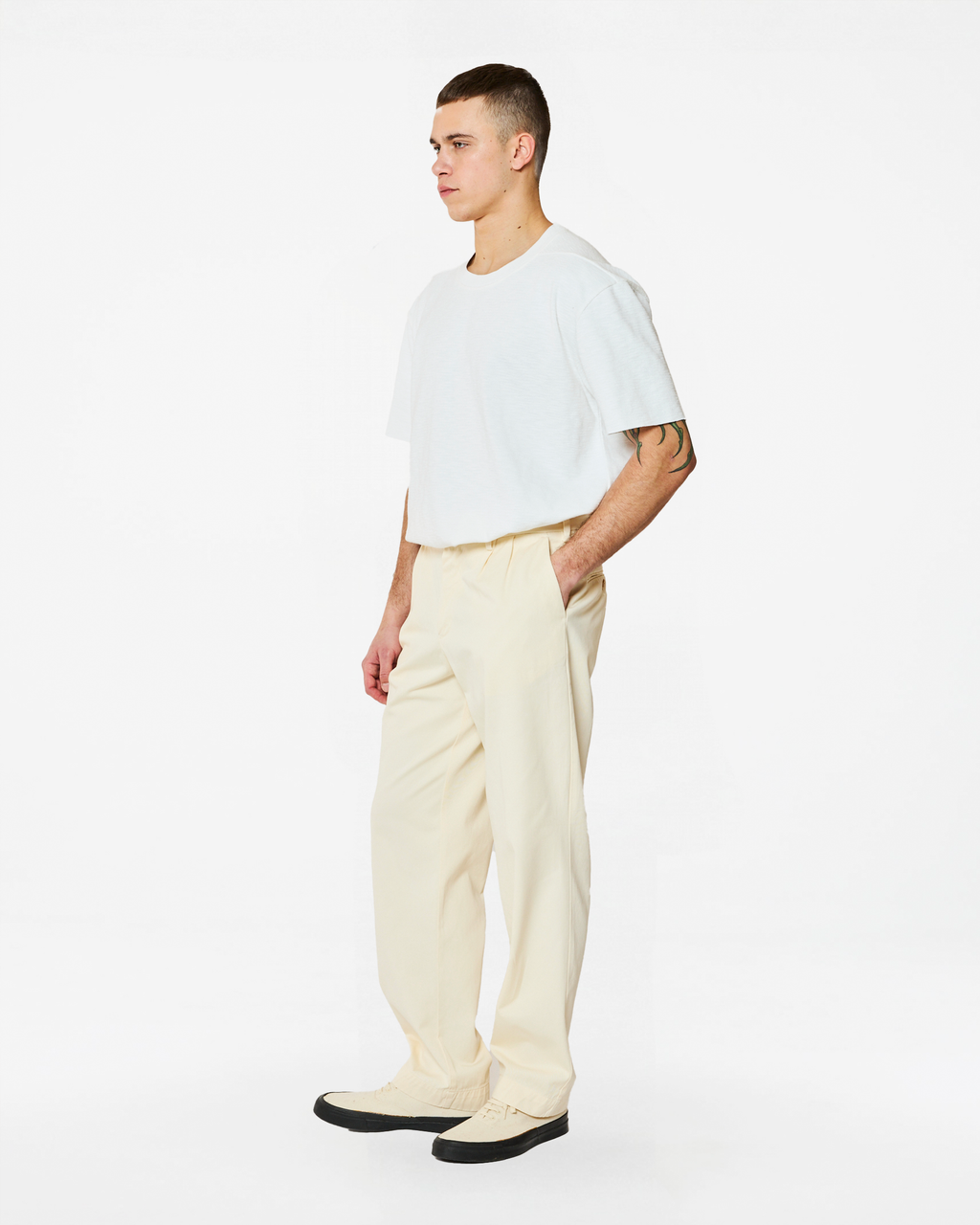 TOSHO IVORY PANTS