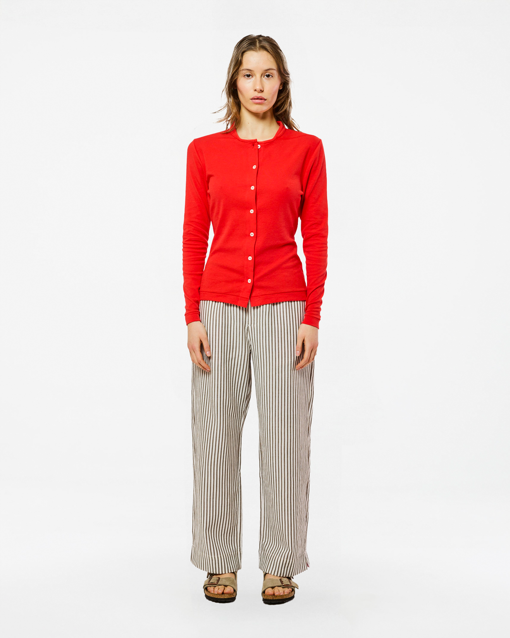 CARDIGAN UMA LIGHT RED HEAT