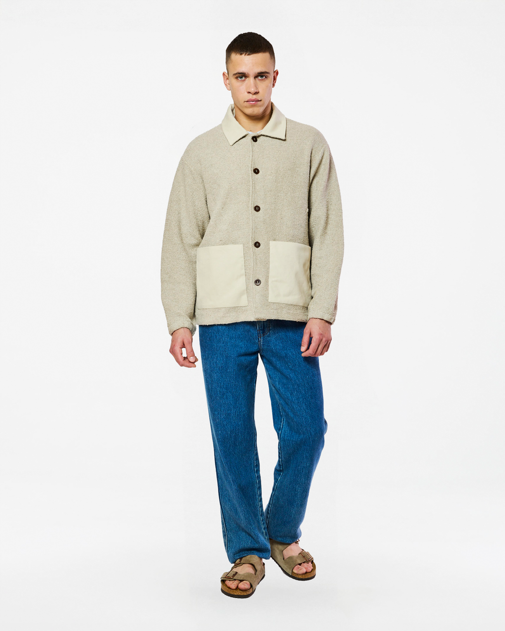 UTIL HEMP ECRU JACKET
