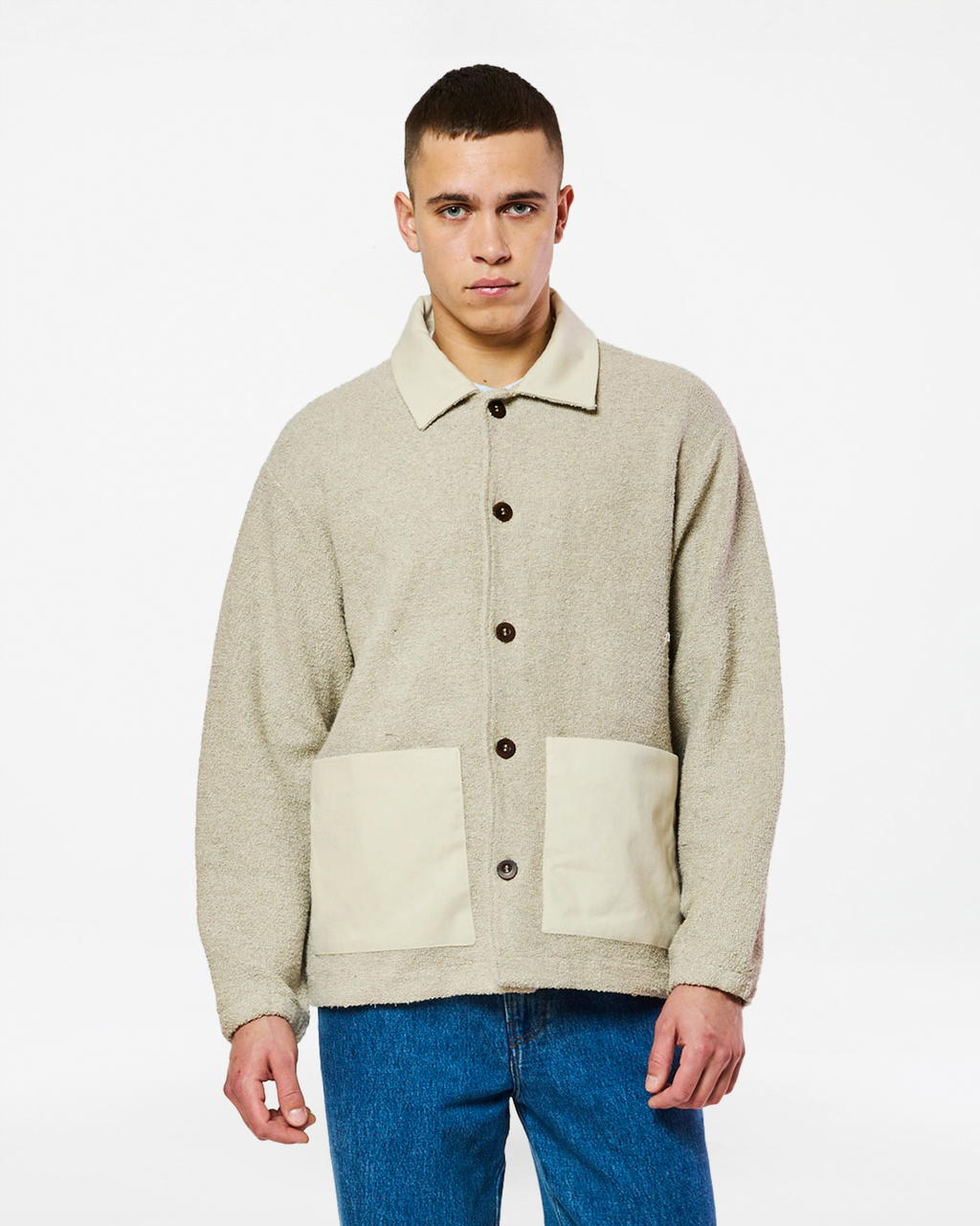 UTIL HEMP ECRU JACKET