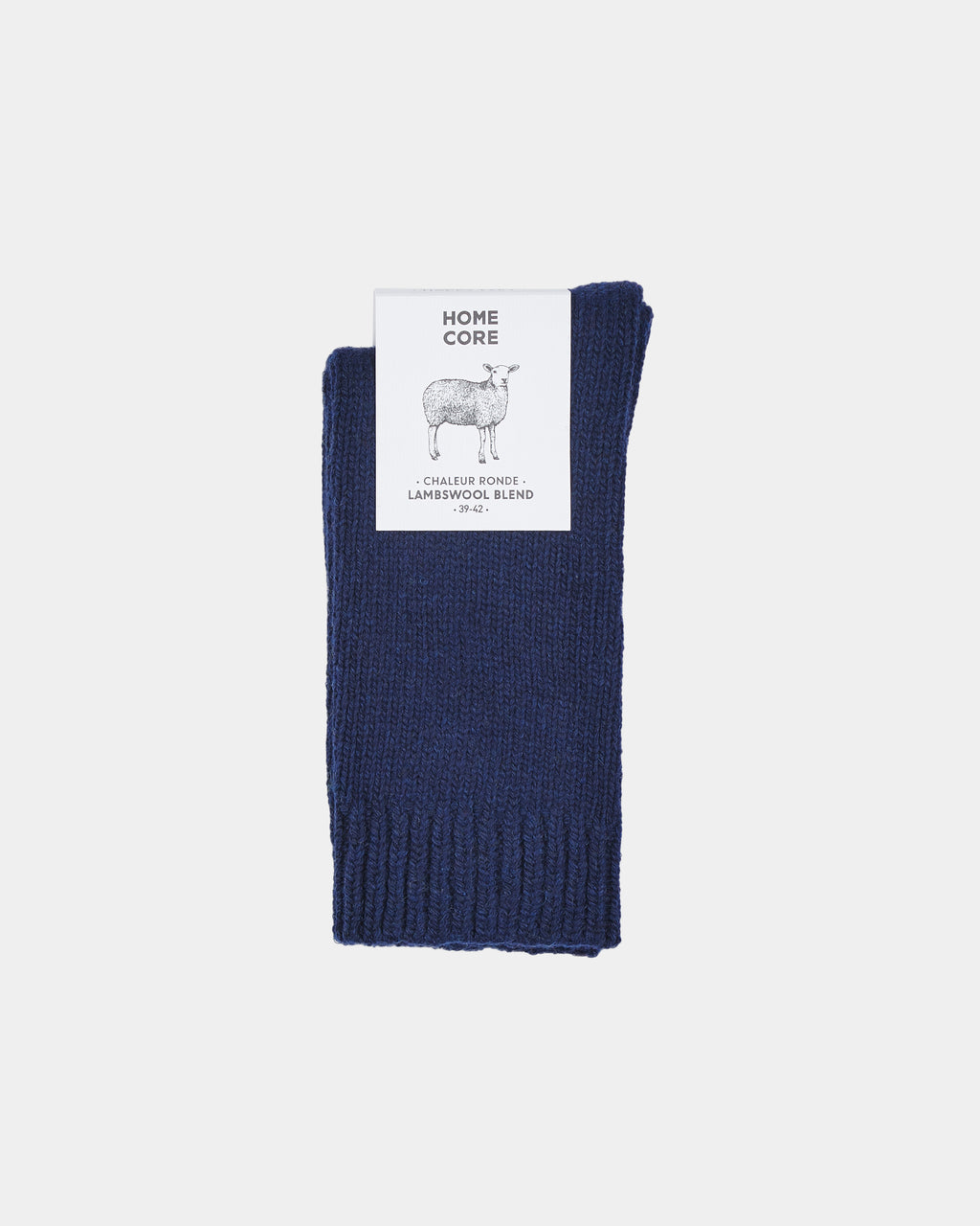 CHAUSSETTES EN LAINE - PRIMARY NAVY