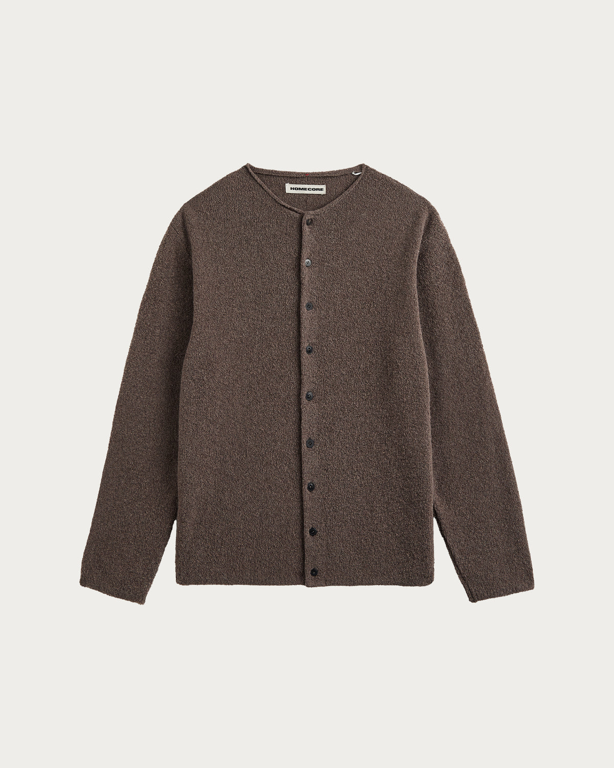XAVIER CASHMERE CARDIGAN FALCON GREY