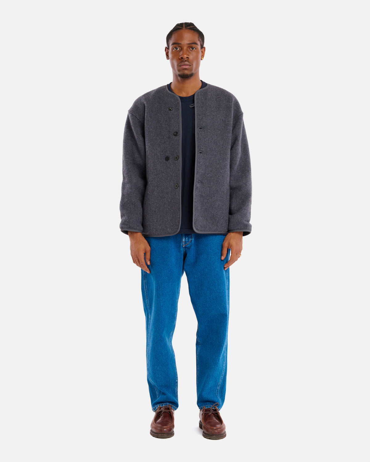 YOURI WOOLLY ANTHRACITE JACKET