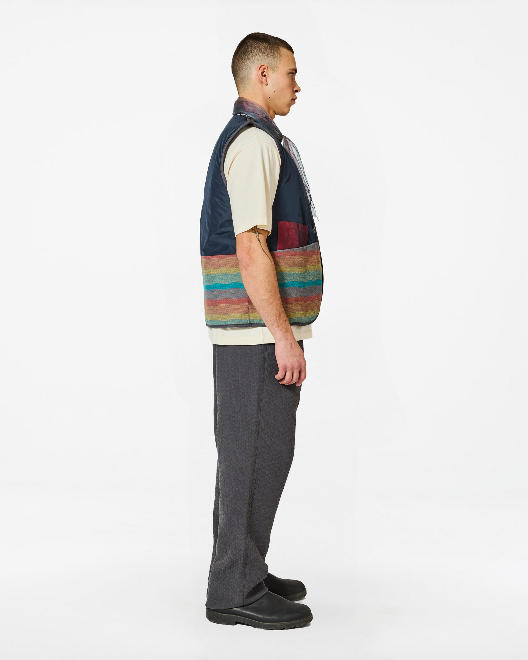 YOUSSEF WOOLLY ANTHRACITE JACKET