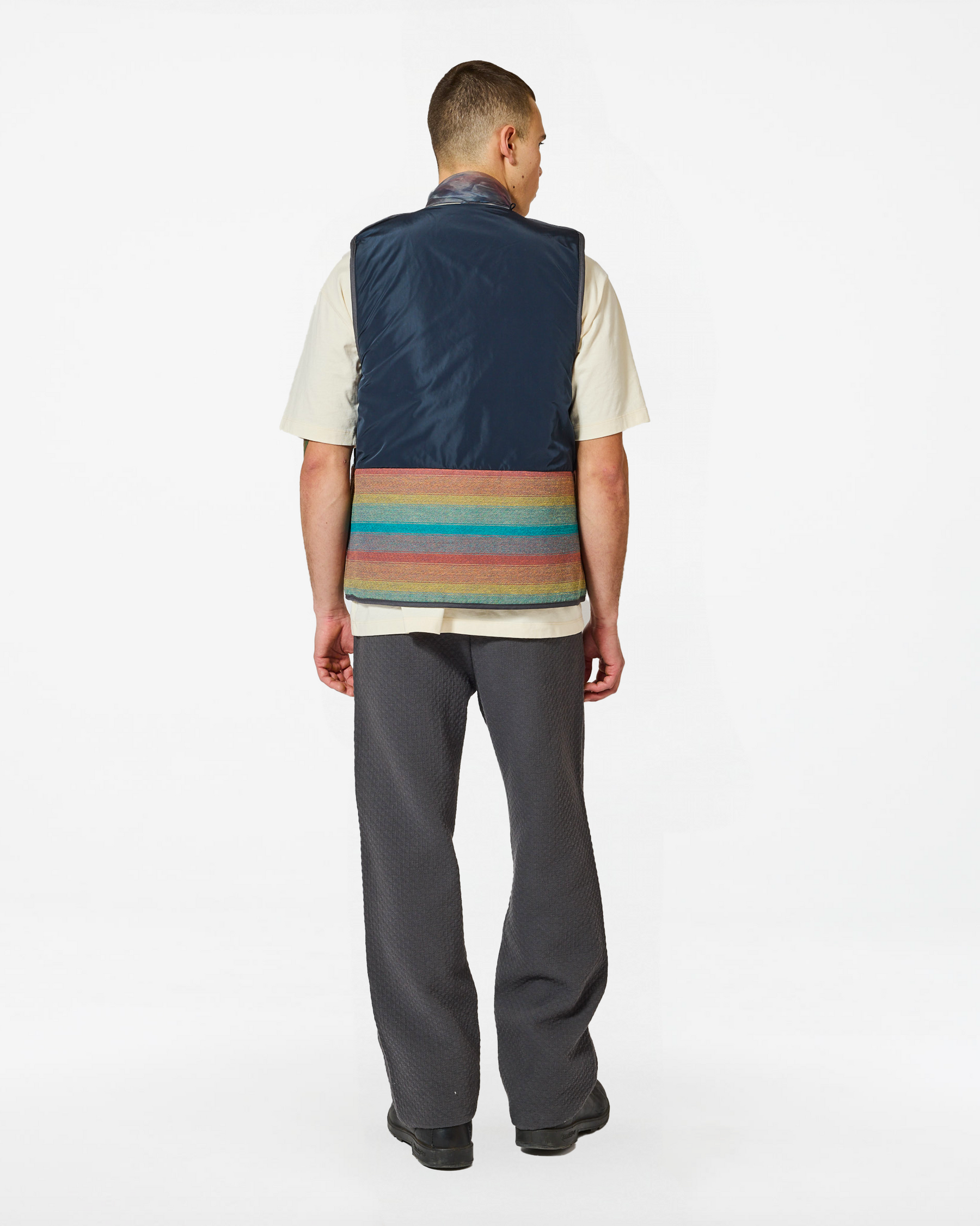 YOUSSEF WOOLLY ANTHRACITE JACKET