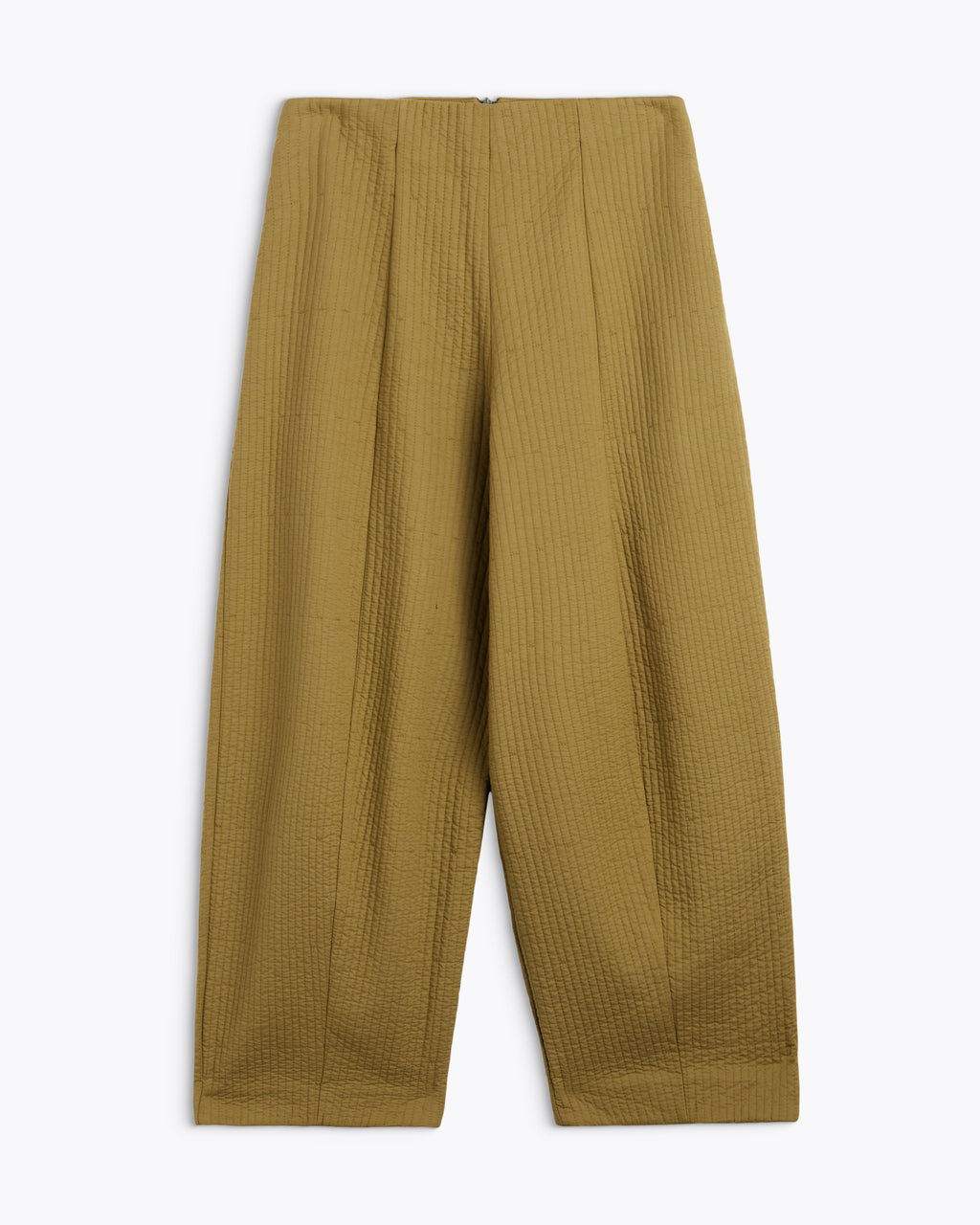 YSABEAU SOFT LIZARD GREEN TROUSERS