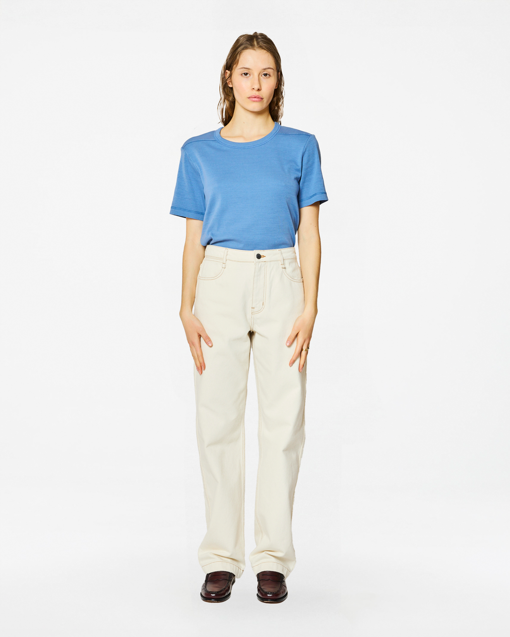 PANTALON ZINA BERYL ECRU