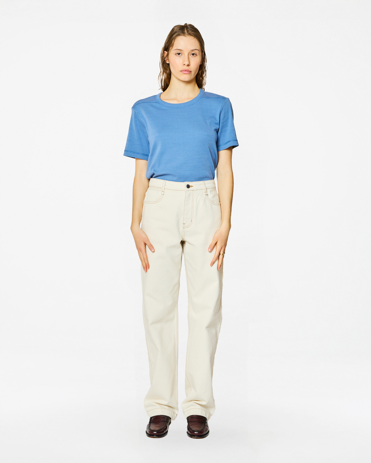 PANTALON ZINA BERYL ECRU