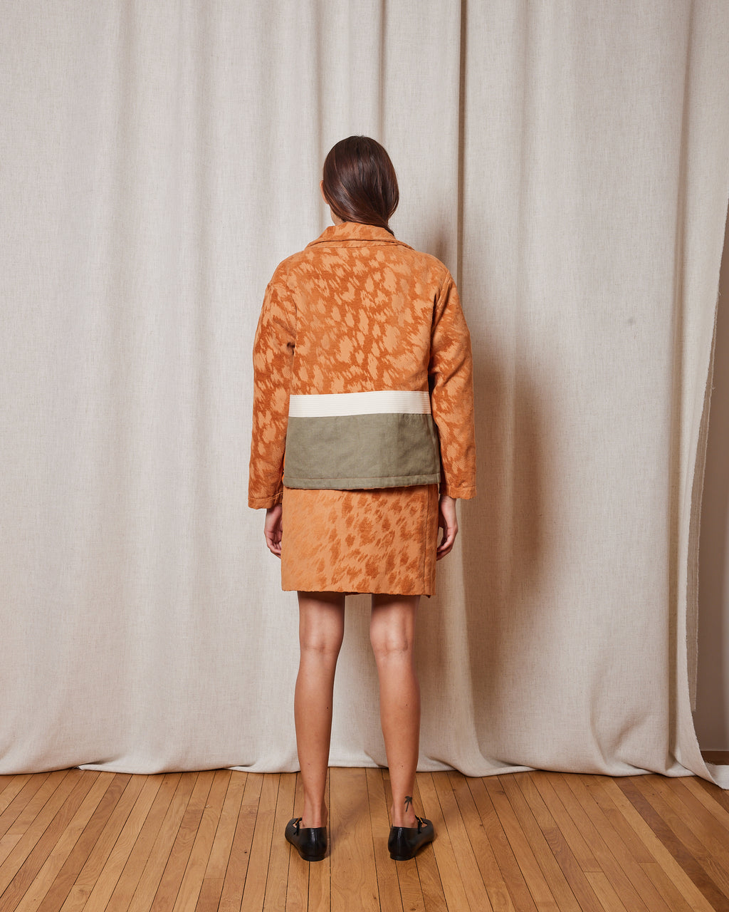 ASZA WILD SPICY BROWN JACKET