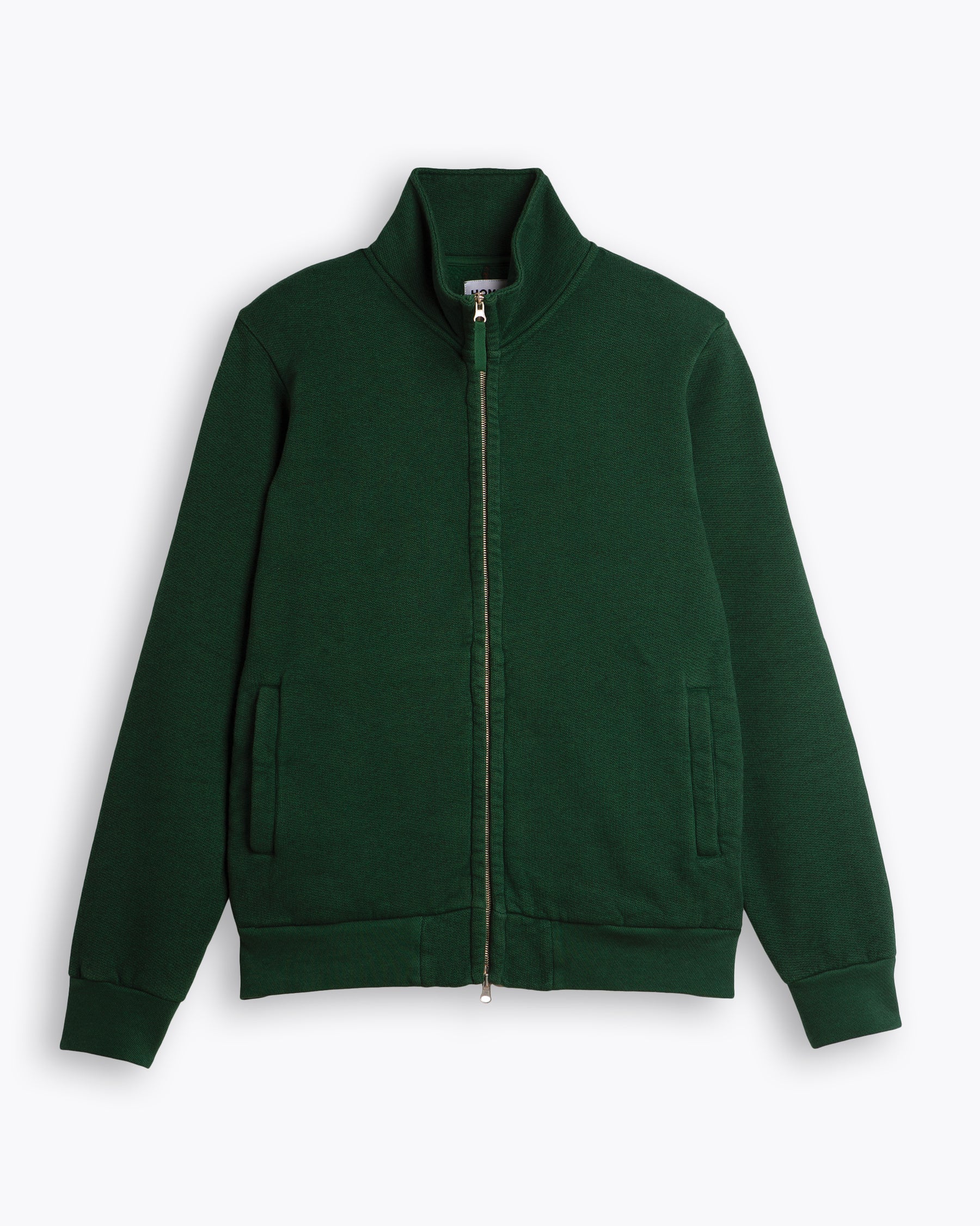 TERRY ZIP GREEN PASTURES