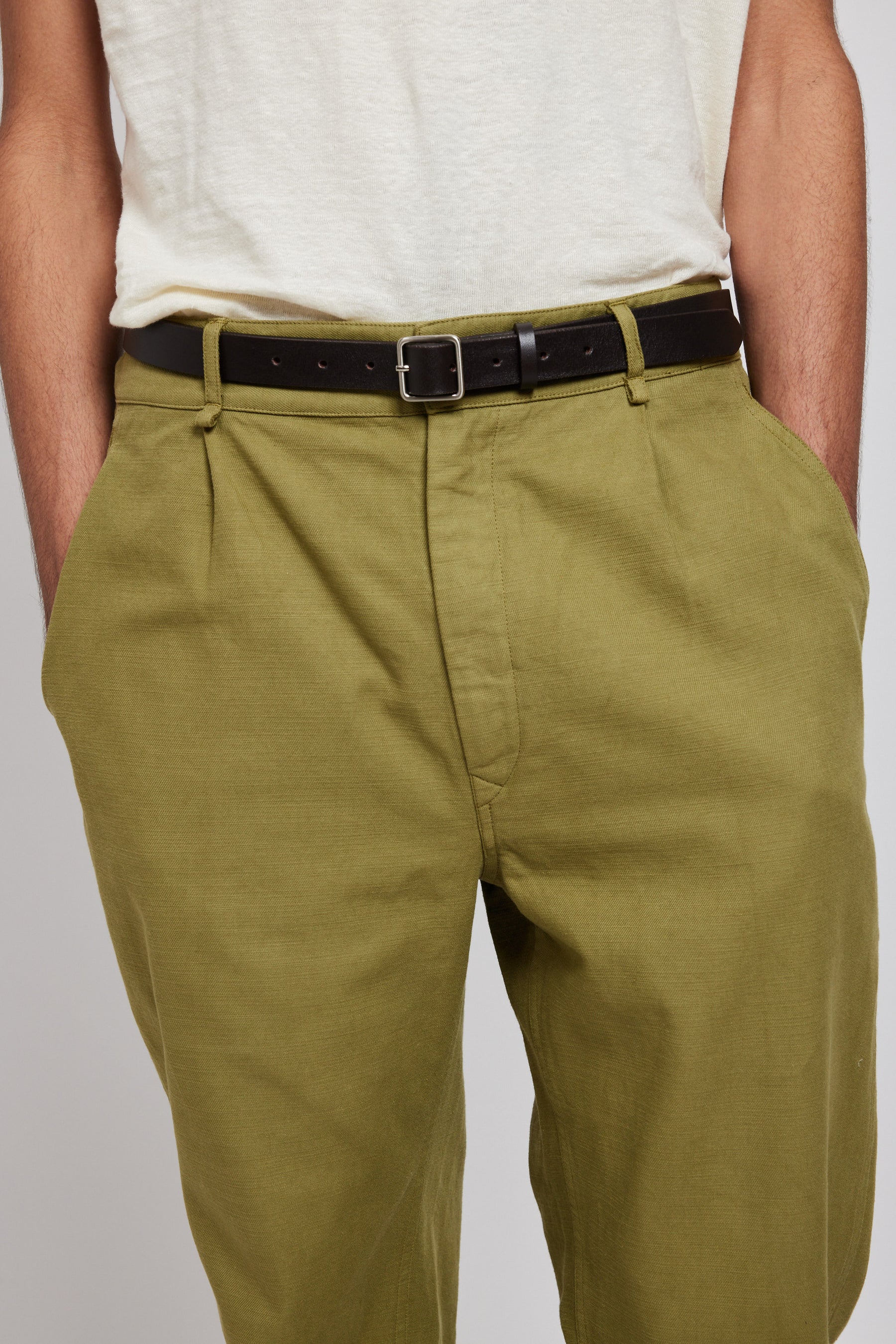 ARDI DRILL PANT BURNT OLIVE