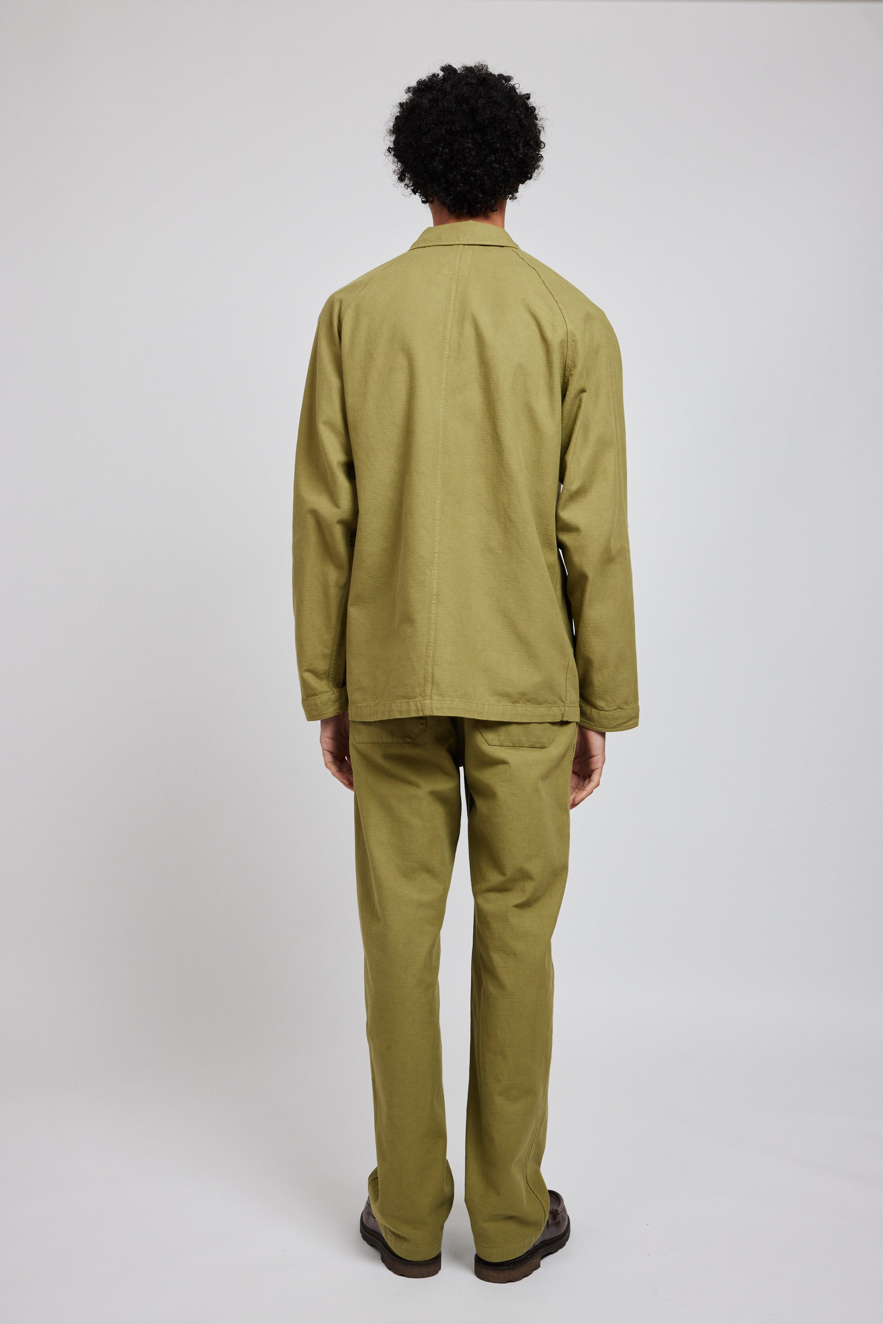 ARNO DRILL BURNT OLIVE