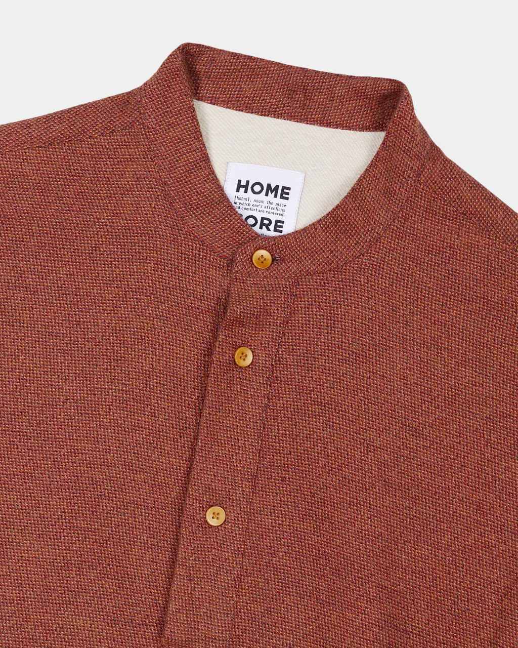 CHEB CLOCK SHIRT YELLOW/BRICK