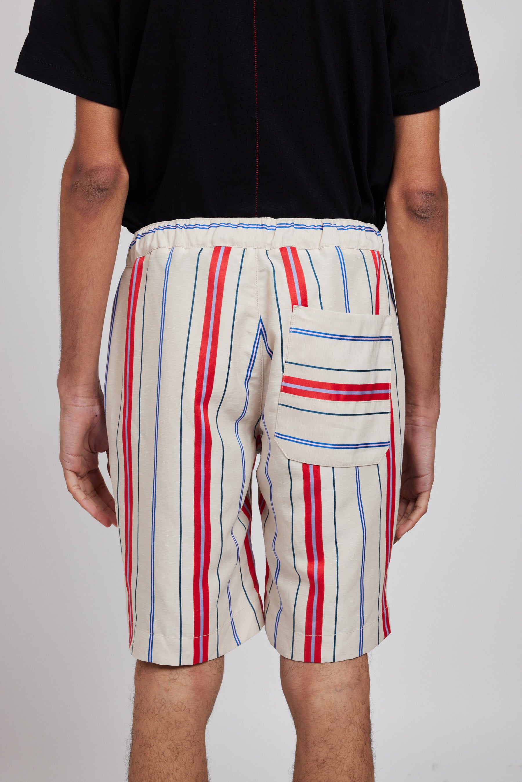DRAW ONDAS SHORT MULTI STRIPES