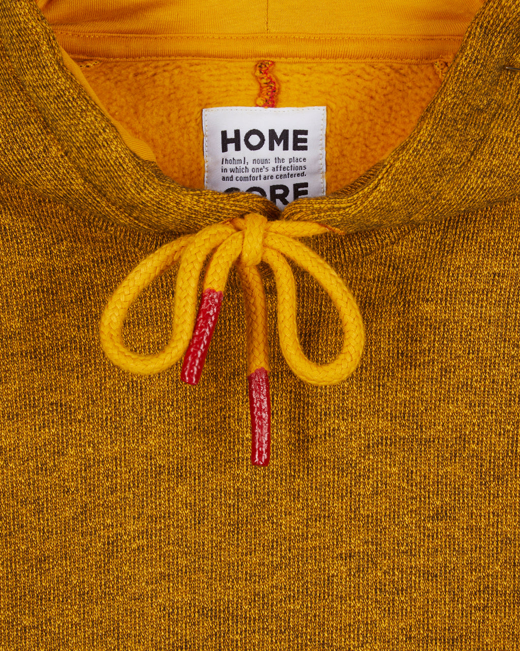 TERRY HOODIE GOLDEN YELLOW