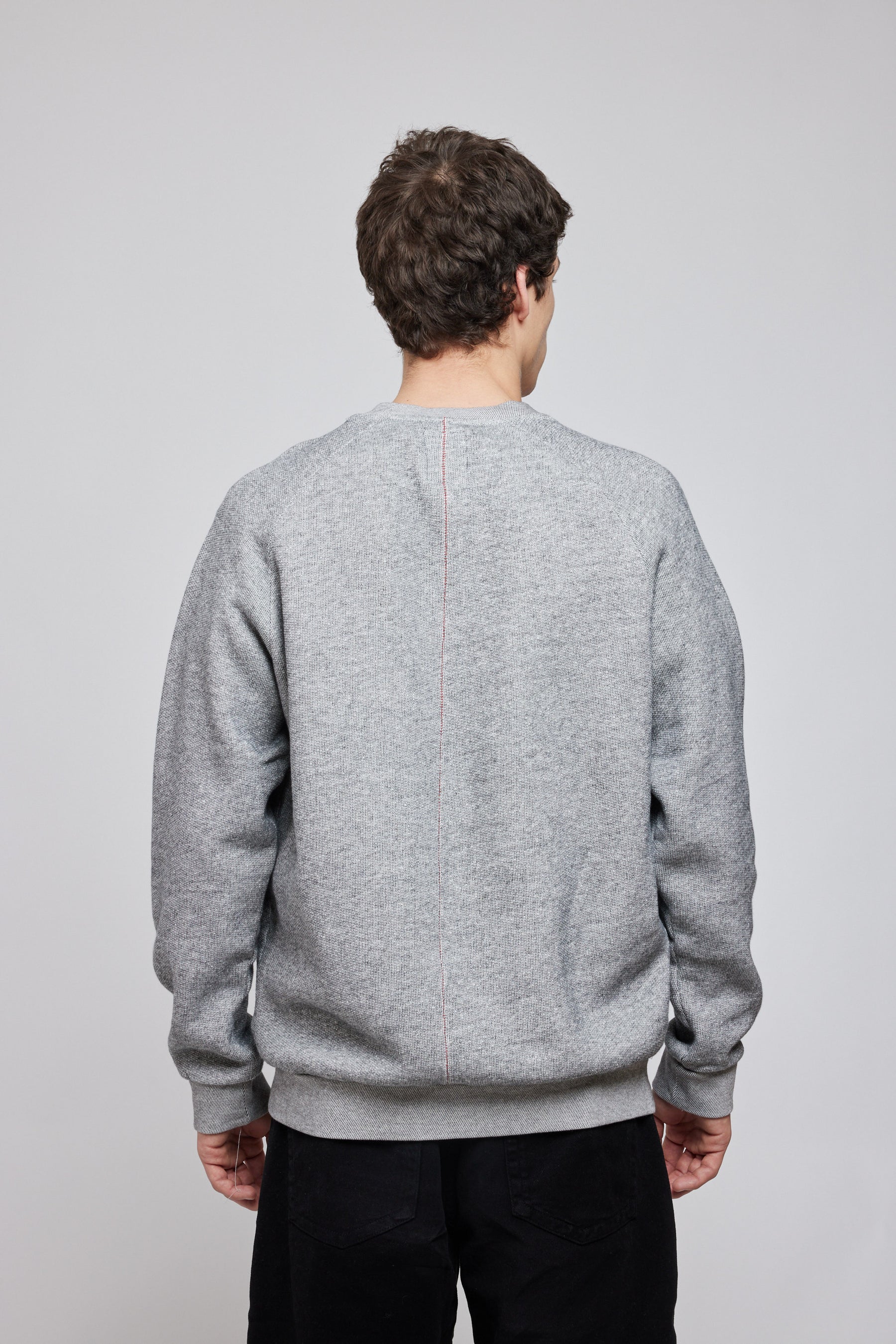 TERRY SWEAT ASH GREY