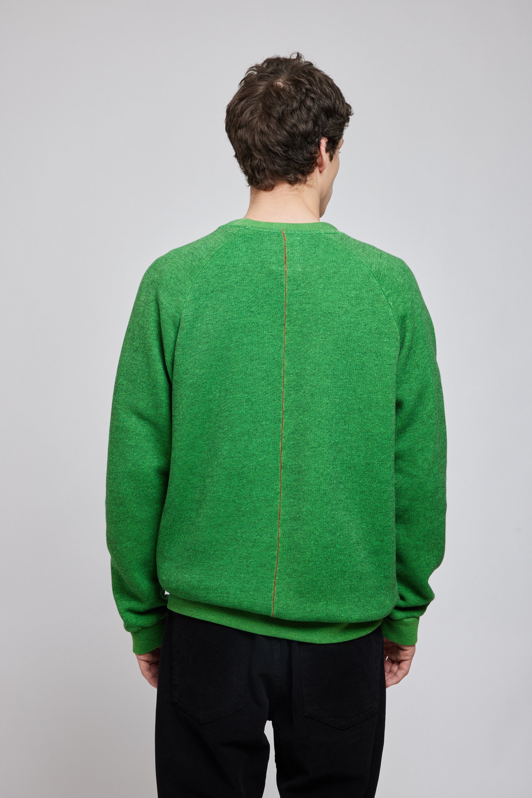 TERRY SWEAT GREEN CHARTREUSE