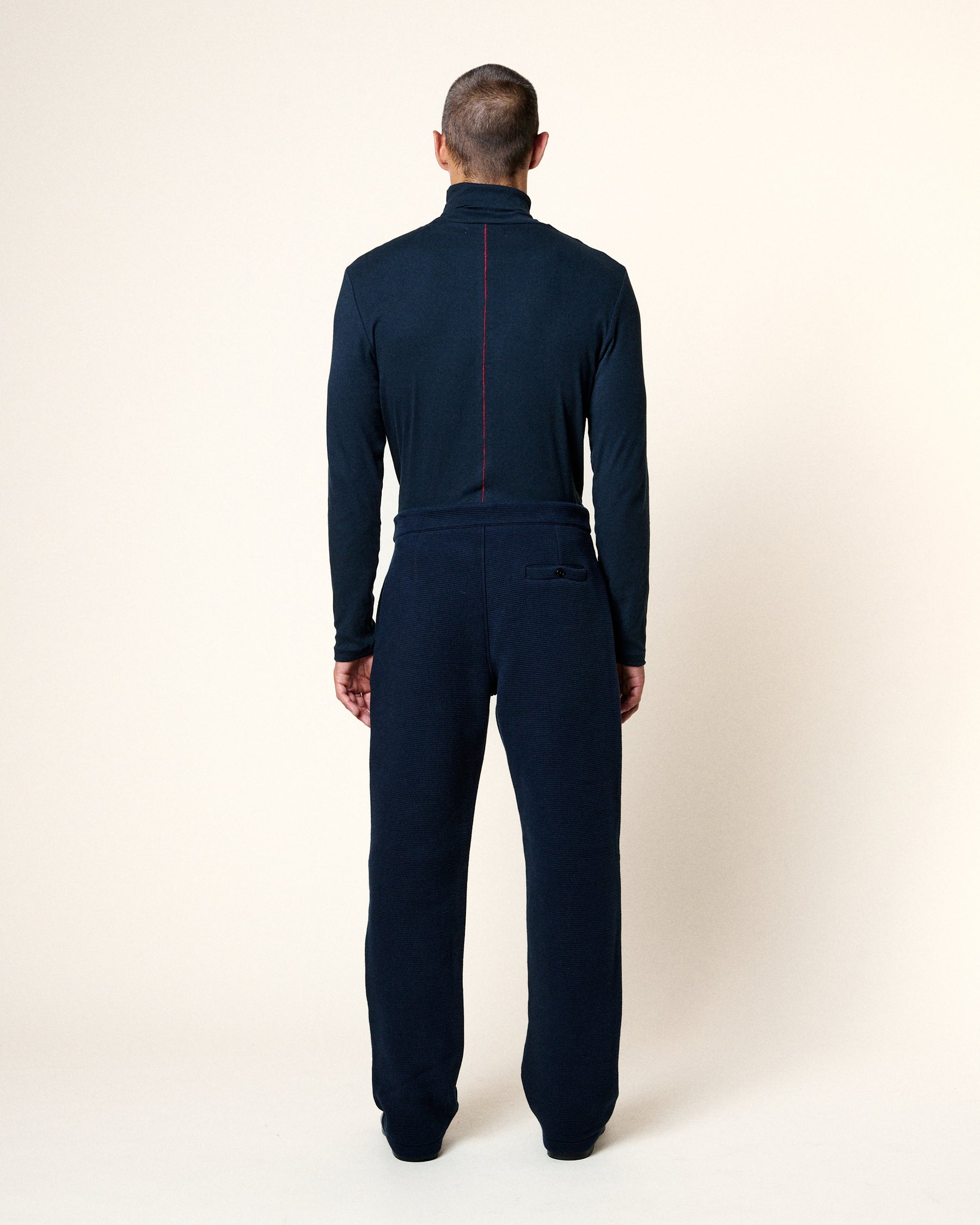 PANTALONS AITO OTTOMAN NAVY