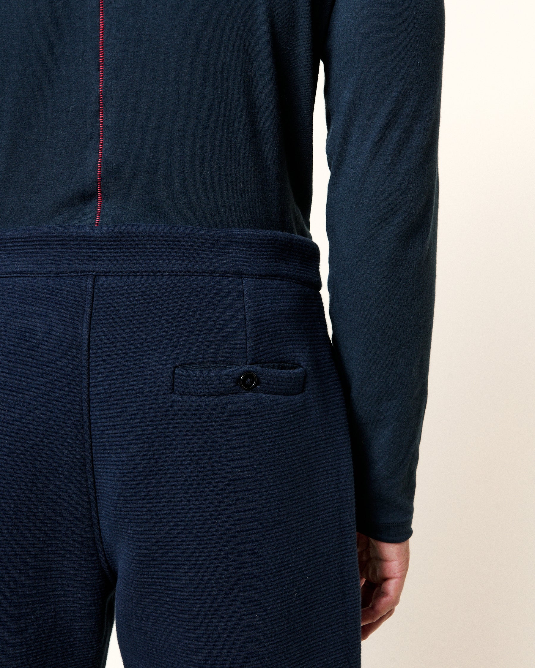 PANTALONS AITO OTTOMAN NAVY