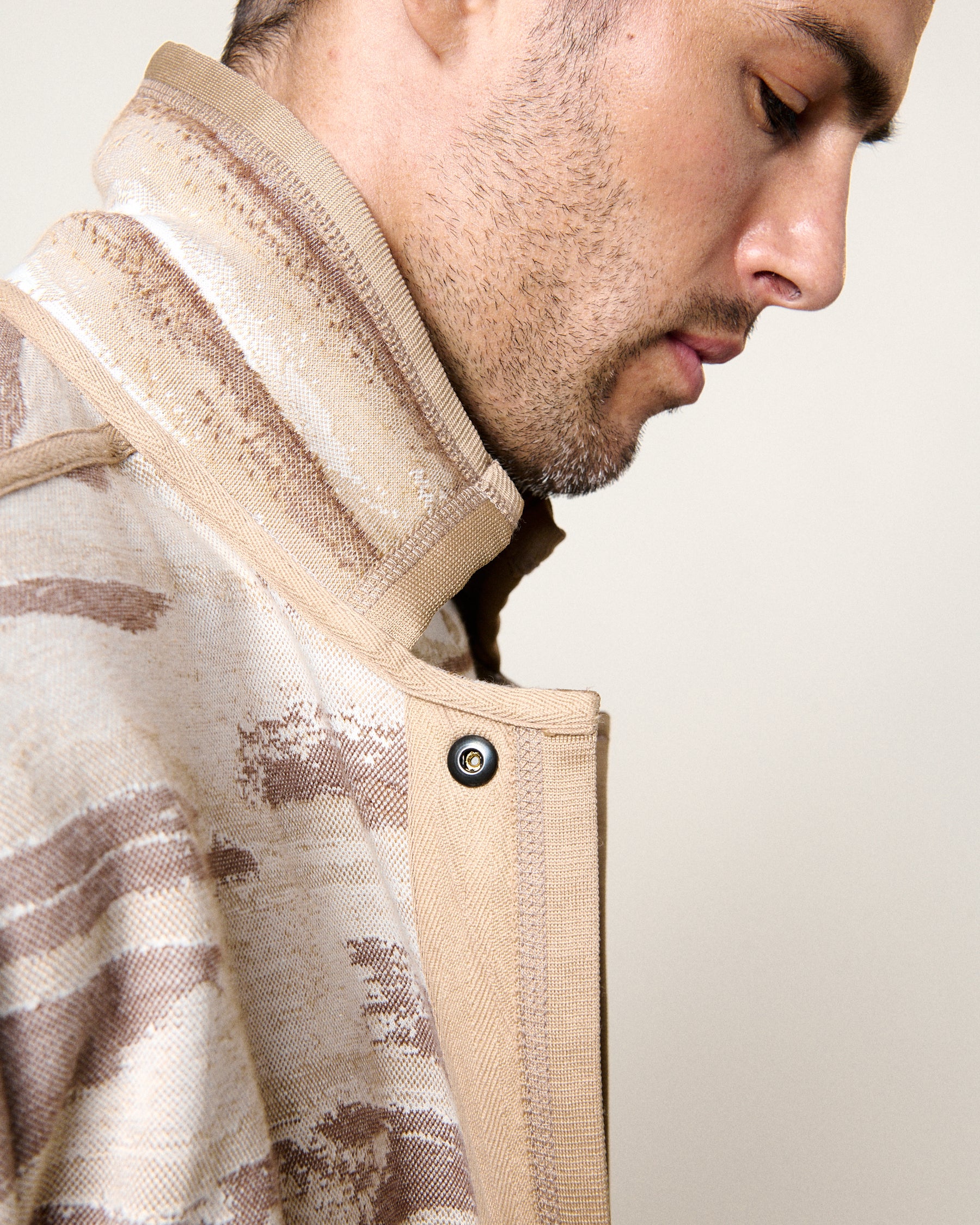 AMARI TIME LAYERS MULTI-BROWN JACKET