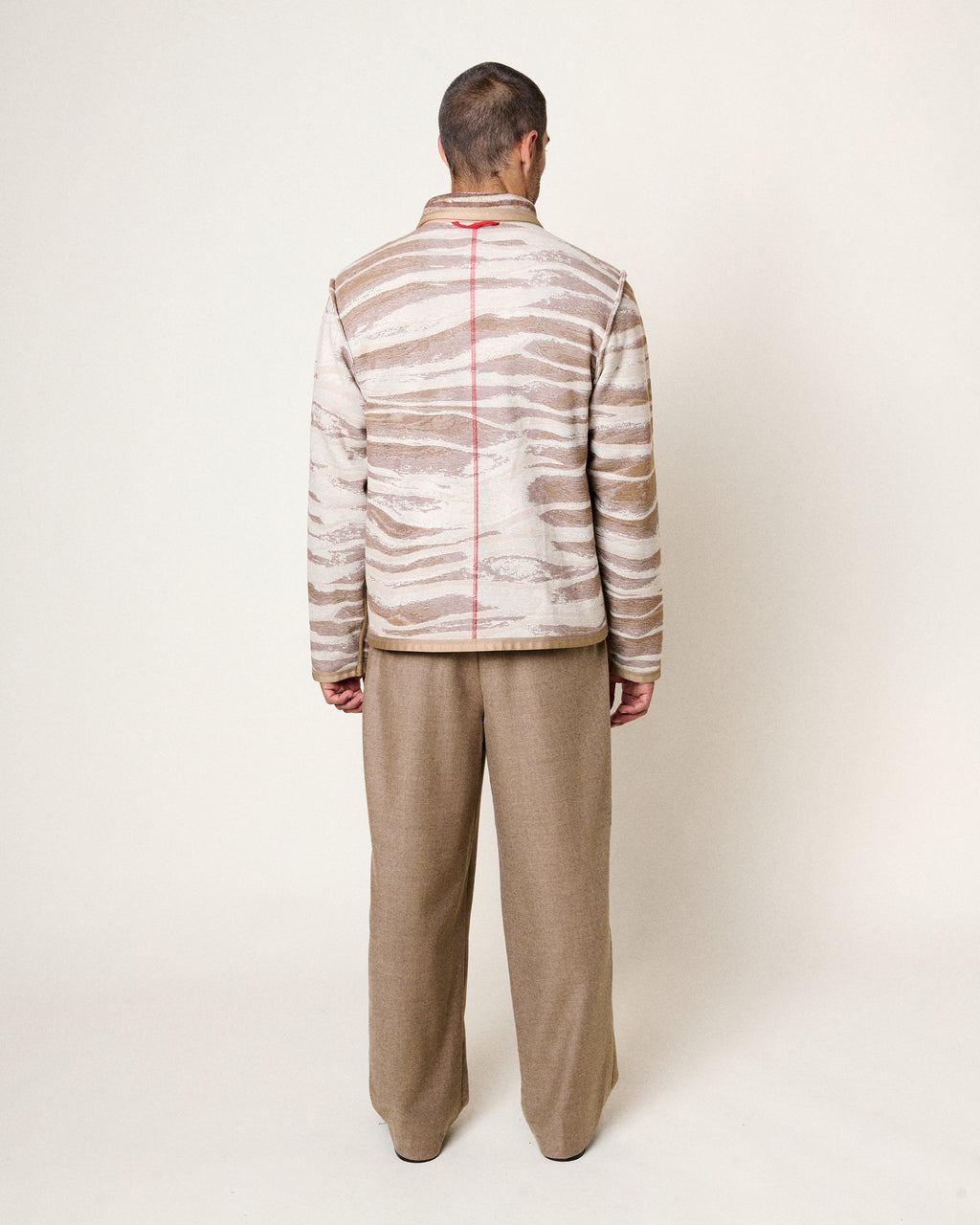 AMARI TIME LAYERS MULTI-BROWN JACKET