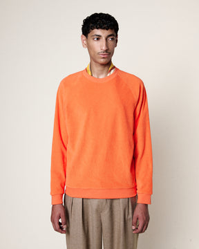 AQUAE BRIGHT ORANGE SWEATSHIRT