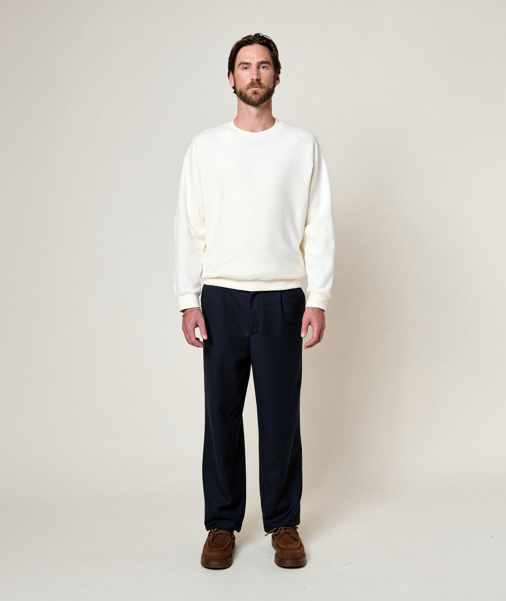 AQUAE ECRU SWEATSHIRT