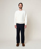 AQUAE ECRU SWEATSHIRT