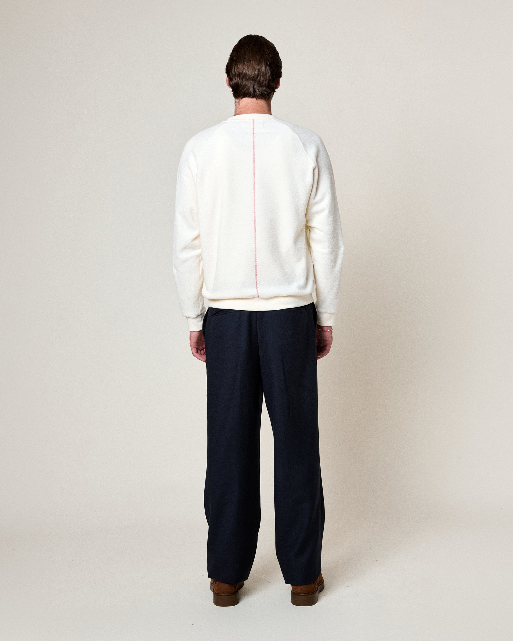 AQUAE ECRU SWEATSHIRT