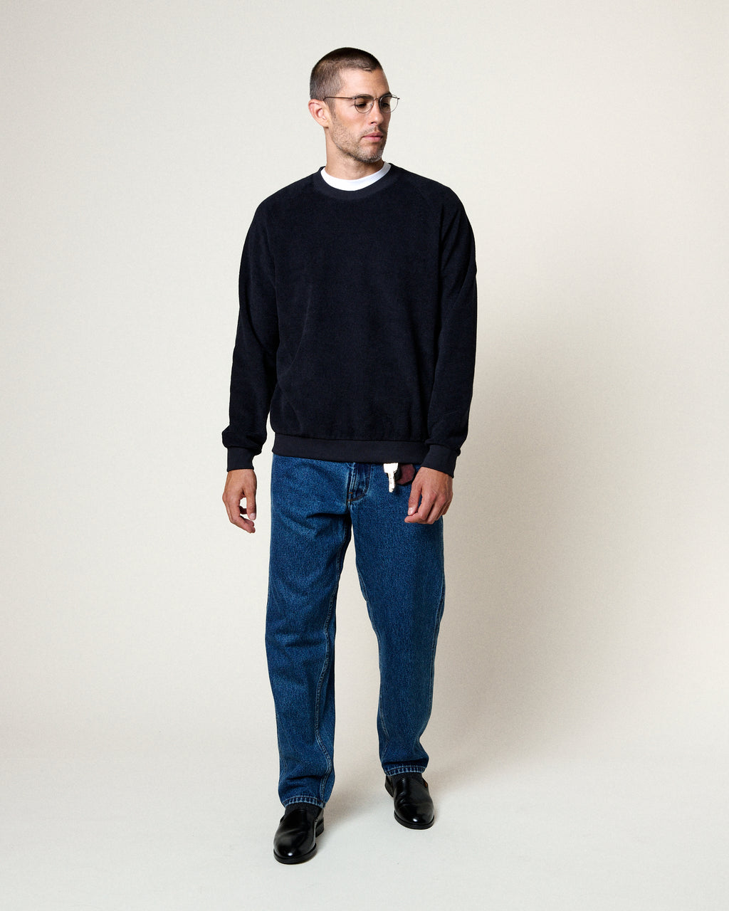 AQUAE NAVY SWEATSHIRT