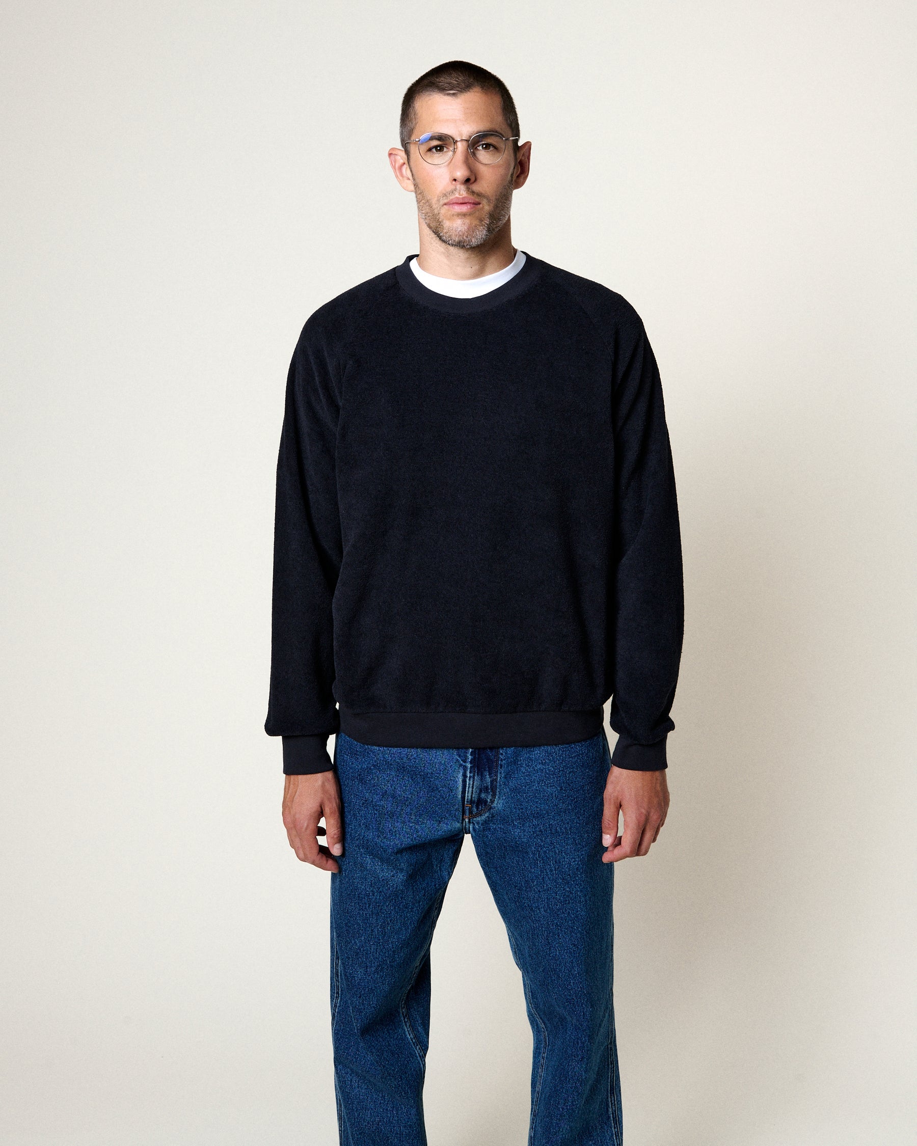 AQUAE NAVY SWEATSHIRT