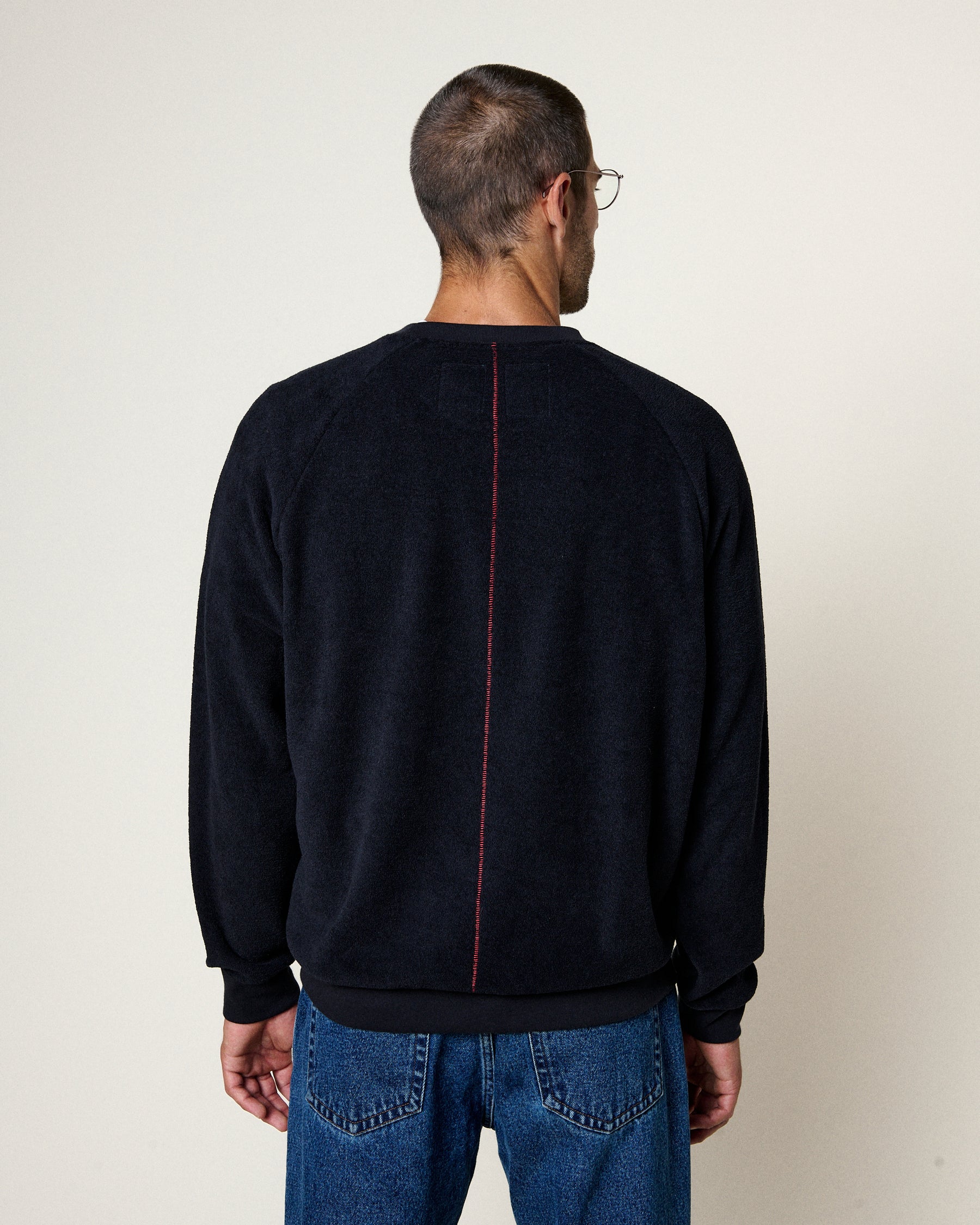 AQUAE NAVY SWEATSHIRT